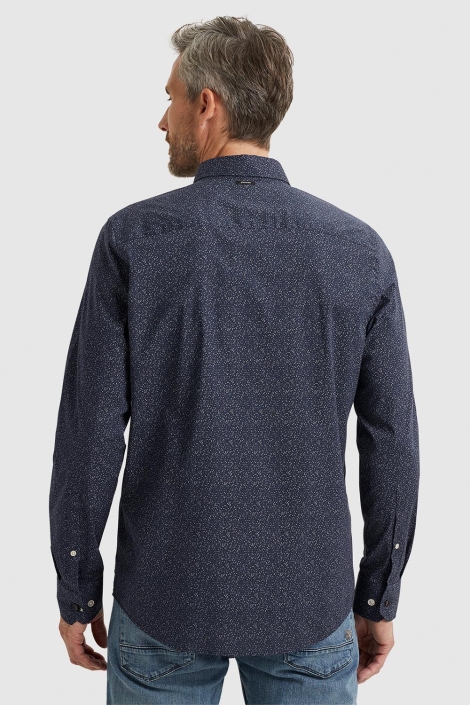 Vanguard long sleeve shirt print on poplin